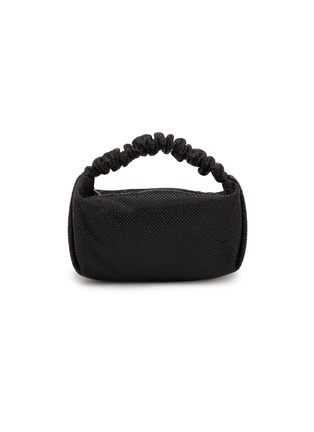 首图 - 点击放大 - ALEXANDERWANG - SCRUNCHIE 缩褶水钻手提包