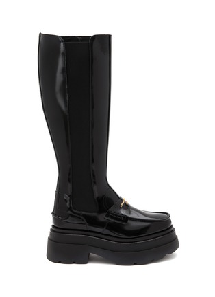 首图 - 点击放大 - ALEXANDERWANG - 真皮厚底高筒靴
