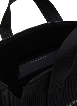 细节 - 点击放大 - ALEXANDERWANG - LOGO 迷你针织托特包