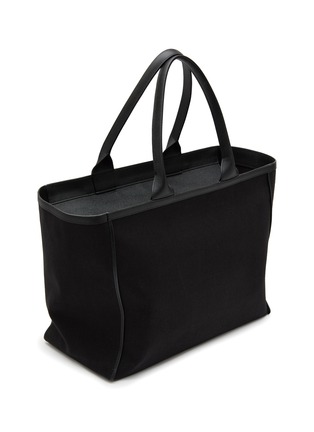 细节 - 点击放大 - VALEXTRA - Borsa Canvas Shopping Tote Bag