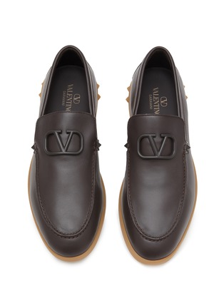 细节 - 点击放大 - VALENTINO GARAVANI - Formal Leather Loafers