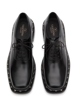 细节 - 点击放大 - VALENTINO GARAVANI - Rockstud Derby Shoes