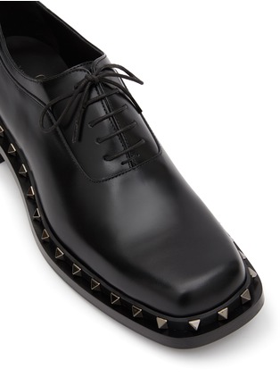 细节 - 点击放大 - VALENTINO GARAVANI - Rockstud Derby Shoes