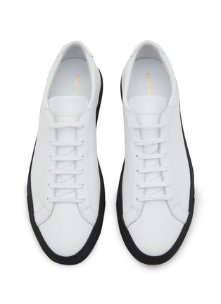 细节 - 点击放大 - COMMON PROJECTS - ACHILLES 拼色系带运动鞋