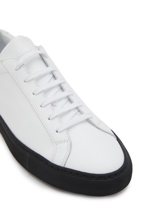 细节 - 点击放大 - COMMON PROJECTS - ACHILLES 拼色系带运动鞋