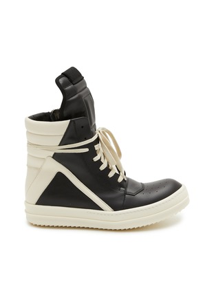 首图 - 点击放大 - RICK OWENS - 真皮撞色运动鞋