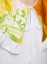  - DRY CLEAN ONLY - 花边飞袖 T 恤