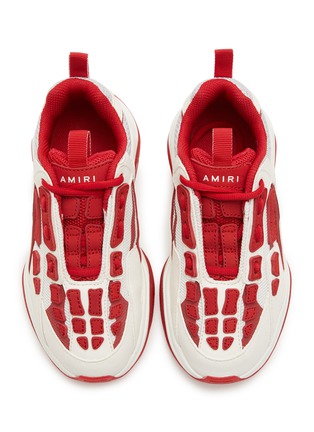 模特儿示范图 - 点击放大 - AMIRI - BONE RUNNER 拼贴运动鞋