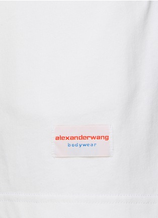  - ALEXANDERWANG - 松紧腰纯棉短裤