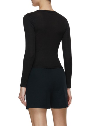 背面 - 点击放大 - ALEXANDERWANG - 罗纹纯棉长袖 T 恤