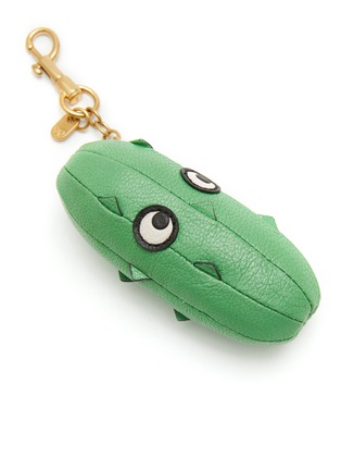 细节 - 点击放大 - ANYA HINDMARCH - PICKLE CHARM 真皮吊坠