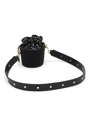 细节 - 点击放大 - MAISON MICHEL - CASSIE 稻草水桶单肩包