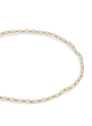 细节 - 点击放大 - MISSOMA - 淡水珍珠 18K 镀金项链