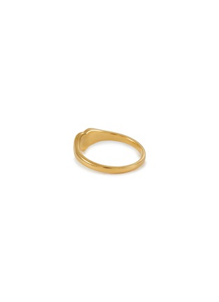 细节 - 点击放大 - MISSOMA - 18 K 镀金纯银爱心戒指