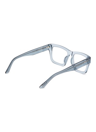 模特儿示范图 - 点击放大 - SUPER - NUMERO 108 梯形框平光眼镜