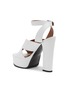  - ALAÏA - 140 漆皮绕踝高跟鞋