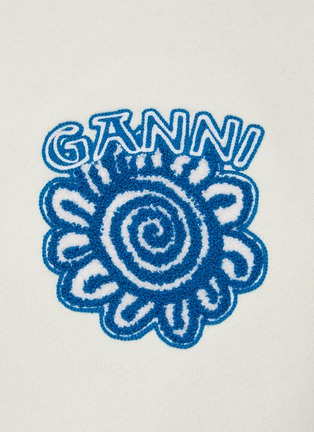  - GANNI - 撞色刺绣上衣