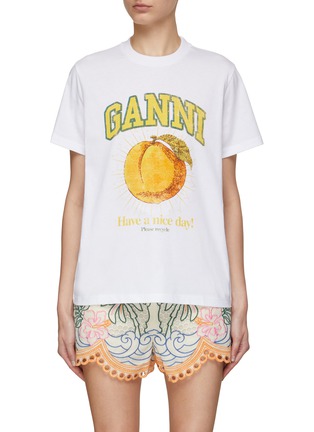 GANNI | 水果印花 T 恤