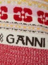  - GANNI - LOGO 混羊毛针织背心