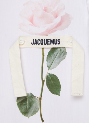  - JACQUEMUS - 玫瑰印花长袖衬衫