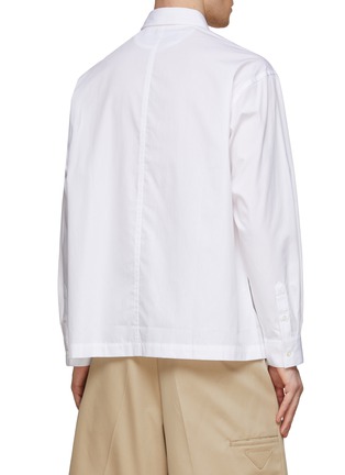 背面 - 点击放大 - JACQUEMUS - 玫瑰印花长袖衬衫