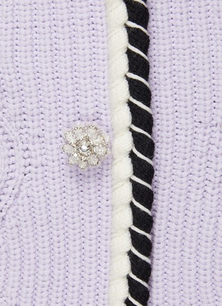  - SELF-PORTRAIT - 波浪提花针织半裙