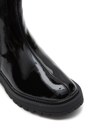 细节 - 点击放大 - SAM EDELMAN - LAGUNA 儿童款漆皮切尔西靴