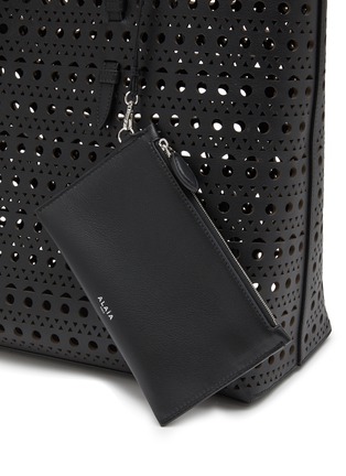  - ALAÏA - MINA 44 几何镂空真皮托特包