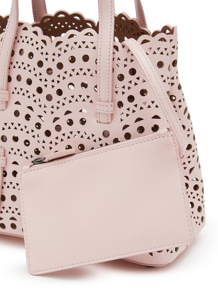  - ALAÏA - MINA 20 镂空真皮托特包