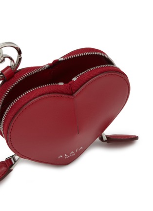 细节 - 点击放大 - ALAÏA - LE COEUR 迷你心形真皮斜挎包