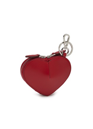 模特儿示范图 - 点击放大 - ALAÏA - LE COEUR 迷你心形真皮斜挎包
