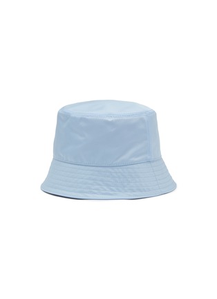 模特儿示范图 - 点击放大 - PRADA - LOGO 徽标再生尼龙渔夫帽