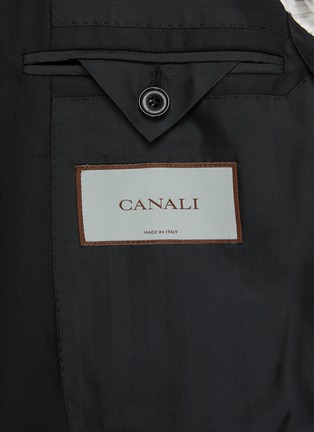 - CANALI - 枪驳领双排扣羊毛西服套装