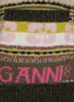  - GANNI - LOGO 混羊毛针织开衫