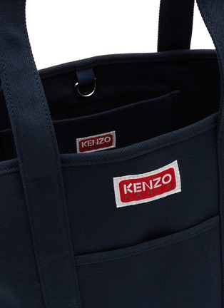 细节 - 点击放大 - KENZO - 印花帆布托特包