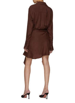 背面 - 点击放大 - GAUGE81 - GRAVIA 不对称衬衫式连衣裙