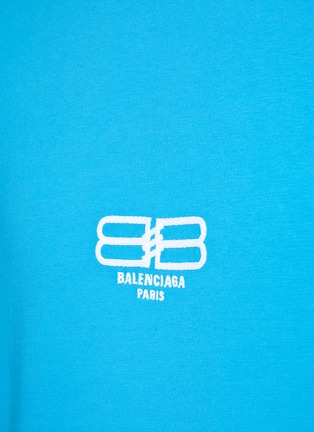 - BALENCIAGA - LOGO 印花纯棉 T 恤