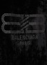  - BALENCIAGA - 仿水晶缀饰丝绒连帽卫衣