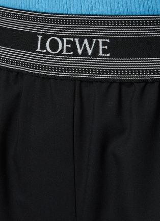  - LOEWE - LOGO 羊毛阔腿裤