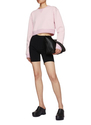 模特儿示范图 - 点击放大 - LOEWE - ANAGRAM 短款卫衣