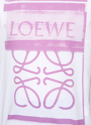  - LOEWE - ANAGRAM LOGO 纯棉 T 恤