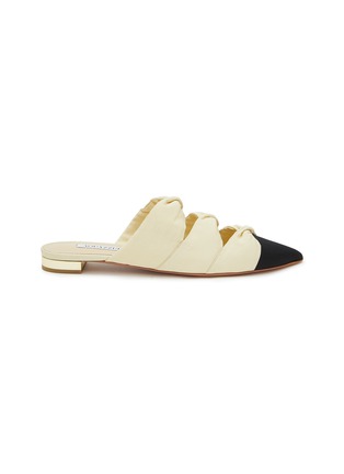 首图 - 点击放大 - AQUAZZURA - MINI TWIST 扭转镂空平底鞋