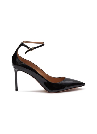 首图 - 点击放大 - AQUAZZURA - 85 LOVE AFFAIR 尖头漆皮高跟鞋