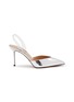 首图 - 点击放大 - AQUAZZURA - 85 V PLEXI 尖头镜面高跟鞋