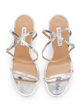 细节 - 点击放大 - AQUAZZURA - 115 OLIE 细带高跟鞋