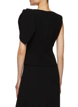 背面 - 点击放大 - ROLAND MOURET - 褶裥圆领上衣
