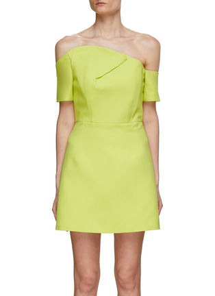 首图 - 点击放大 - ROLAND MOURET - 不规则露肩连衣裙
