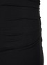  - HELMUT LANG - 切割褶裥连衣裙