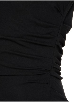  - HELMUT LANG - 切割露背上衣