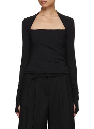 首图 - 点击放大 - HELMUT LANG - 切割露背上衣